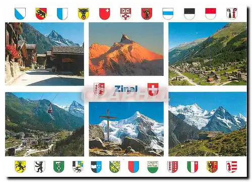 Cartes postales moderne Zinal Val d'Anniviers Valais