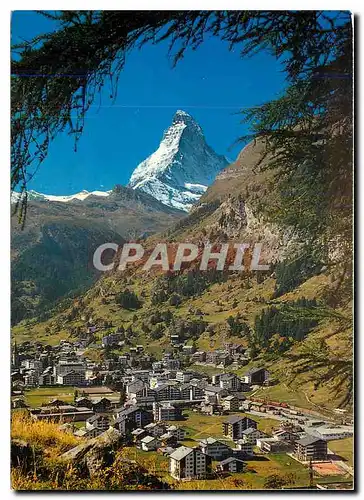Cartes postales moderne Zermatt Matterhorn
