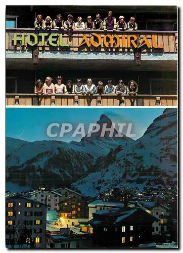 Cartes postales moderne Hotel Admiral Zermatt Das Haus des Schweizer
