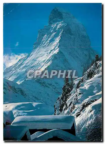 Cartes postales moderne Zermatt Matterhorn