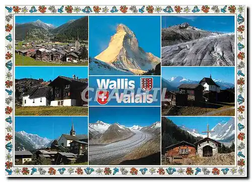Cartes postales moderne Wallis Valais
