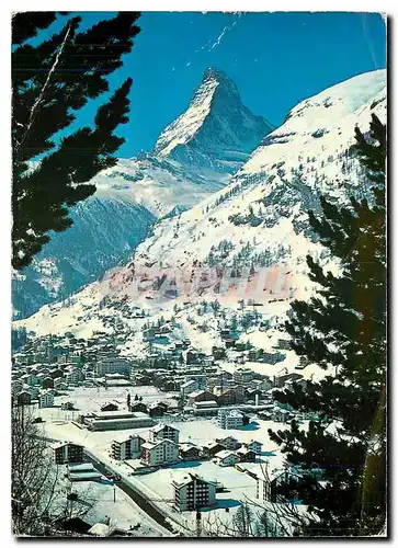 Cartes postales moderne Zermatt Matterhorn Mt Cervin