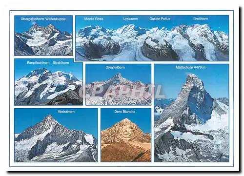 Cartes postales moderne Zermatt Wallis