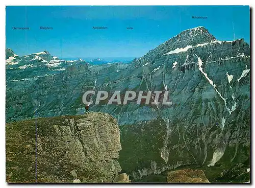 Cartes postales moderne Germmpass Steghorn Jura Rinderhorn