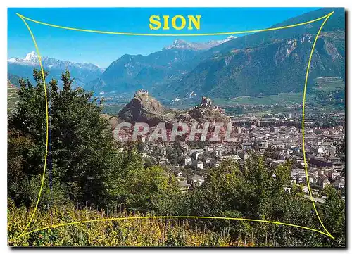 Cartes postales moderne Sion