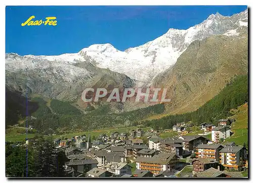 Cartes postales moderne Saas Fee Wallis Alphubel Tasschhorn Dom