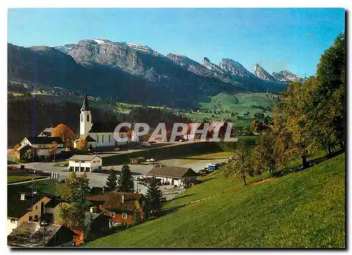 Cartes postales moderne Wildhaus Obertoggenburg mit Churfirsten