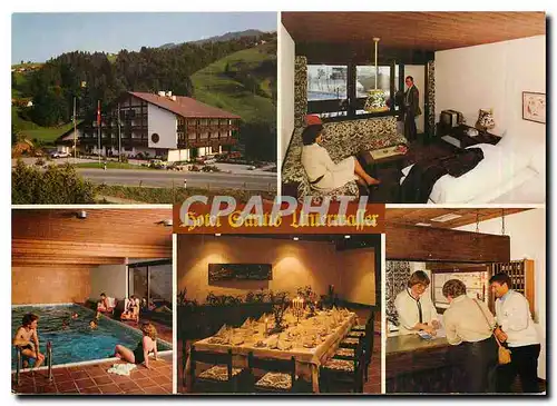 Moderne Karte Hotel Gantis Unterwasser Obertoggenburg Schweiz