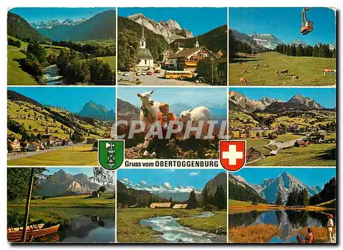 Cartes postales moderne Gruss vom Obertoggenburg