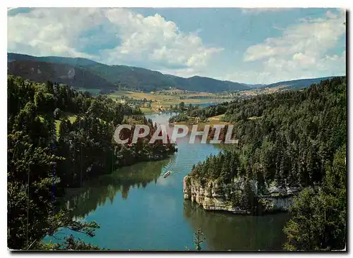 Cartes postales moderne Lumieres et couleurs sur le Doubs