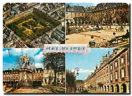 Cartes postales moderne Place des Vosges