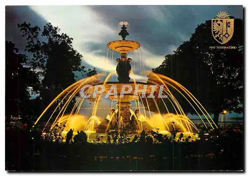 Cartes postales moderne Geneve Fontaine du Jardin anglais