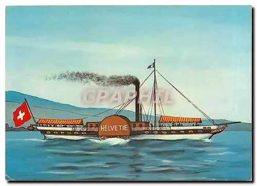 Cartes postales moderne Lac Leman l'Helvetie