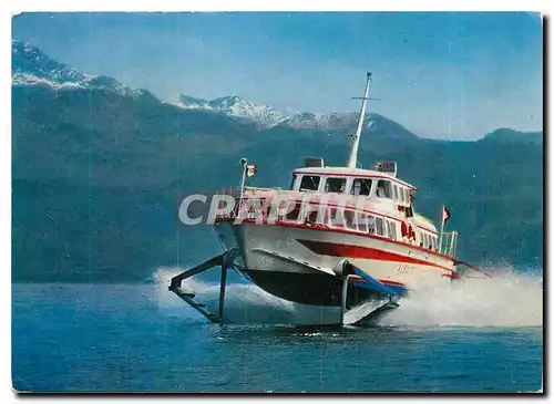 Moderne Karte L'Albatros sur le Leman