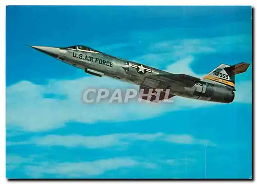 Moderne Karte Lockheed F 104 Starfighter US Fighter Plane