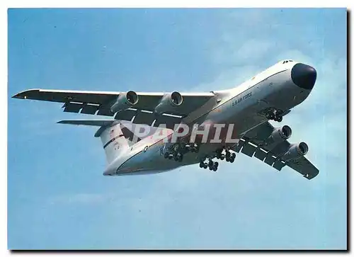 Cartes postales moderne Lockheed C 5A Galaxy Langstrecken Militartransporter