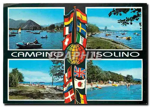 Cartes postales moderne Camping Isolino Fondotoce di Verbania Lago Maggiore Italia