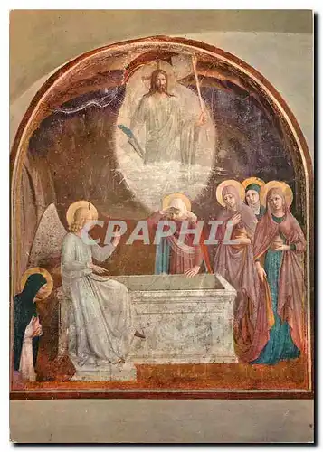 Cartes postales moderne Firenze Museo S Marco La Resurrection et les Maries au Sepulcre