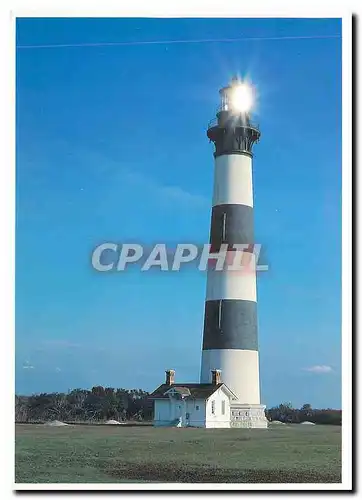 Moderne Karte Cape Hatteras National Seashore North Carolina Bodie Island Lighthouse