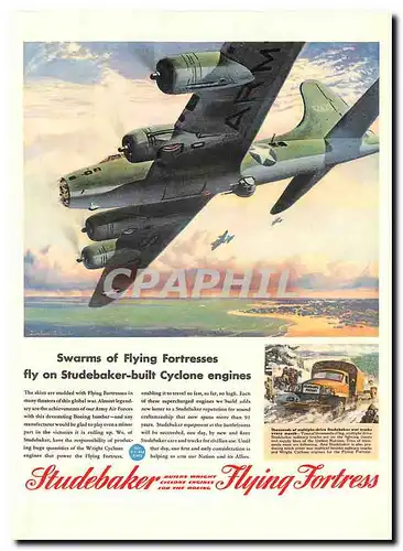 Cartes postales moderne B17 Flying Fortress 1942