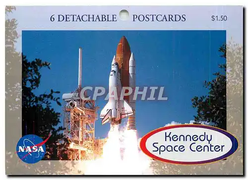 Cartes postales moderne Kennedy Space Center Framed by the foliage of the Canaveral National Sea Shore