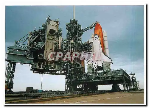 Cartes postales moderne Kennedy Space Center After rollback of the Rotating Service Structure at Launch Pad 39B