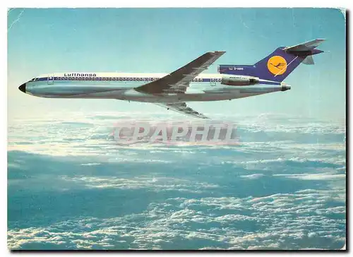 Cartes postales moderne Lufthansa B 727 Europa Jet