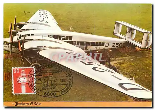 Cartes postales moderne Junkers G 38