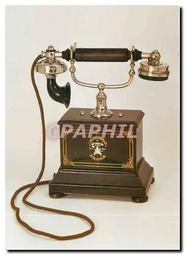 Cartes postales moderne 1908 ZB Telephontischstation Ericsson