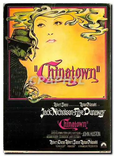Cartes postales moderne Chinatown Jack Nicholson Roman Polanski