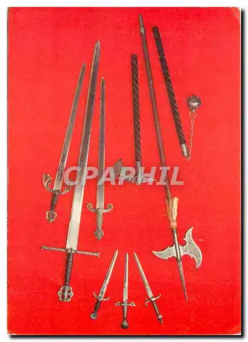 Cartes postales moderne Hau und Stich waffen aus den spanischen Schmieden des 15 Jahrhunderts
