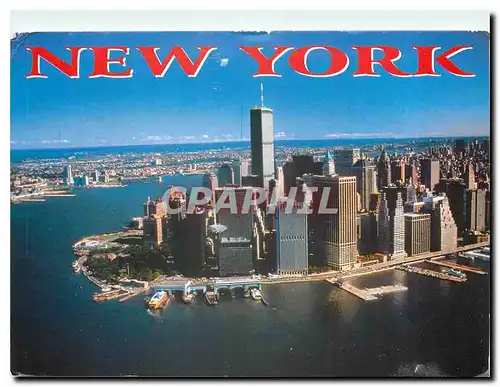 Cartes postales moderne New York Aerial view of Manhattan