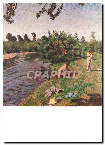 Moderne Karte Ferenczy Karoly 1862 1917 Sommermorgen 1902 Privatbesitz Budapest