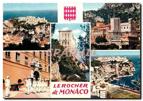 Cartes postales moderne Le Rocher de Monaco