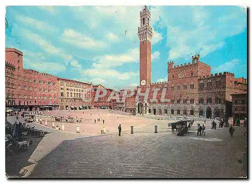 Cartes postales moderne Siena La Piazza del Campo