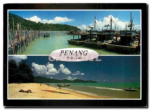 Cartes postales moderne Penang Malaysia Penang Coastal Scenes