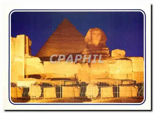 Cartes postales moderne Egypt Giza Sound and Light at the Pyramids of Giza