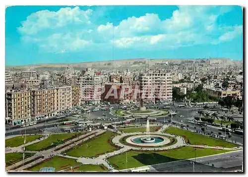 Moderne Karte Cairoa General view seen from the Roof of the Hilton Hotel