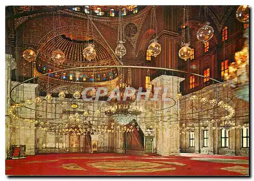Cartes postales moderne Cairo Interieur de la Mosquee Mohamed Aly