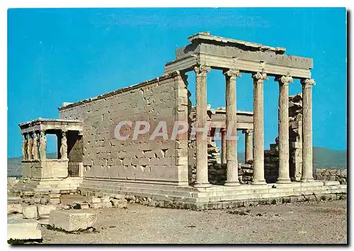 Moderne Karte Athens L'Acropole L'Erechtheion