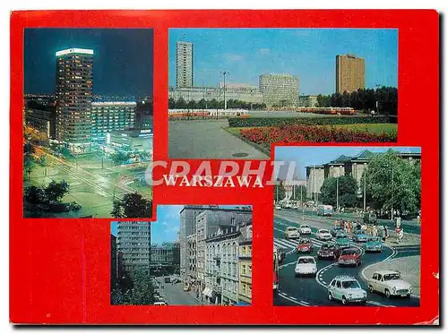 Cartes postales Warszawa Skrzyzowanie ullic Swietokrzyskie