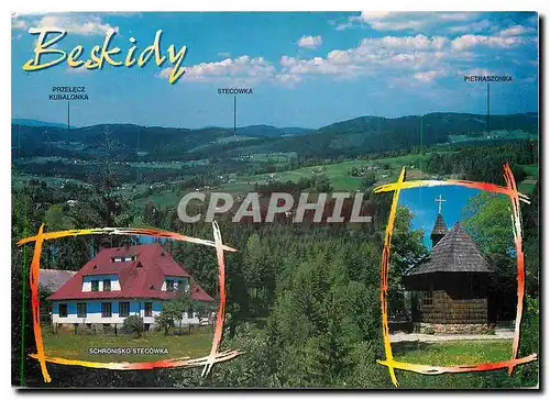Cartes postales Beskidy Przelecz Kubalonka Stecowka Pietraszonka