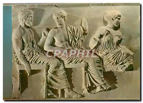 Cartes postales moderne Athenes Musee de l'Acropole Cote est de la frise du Parthenon