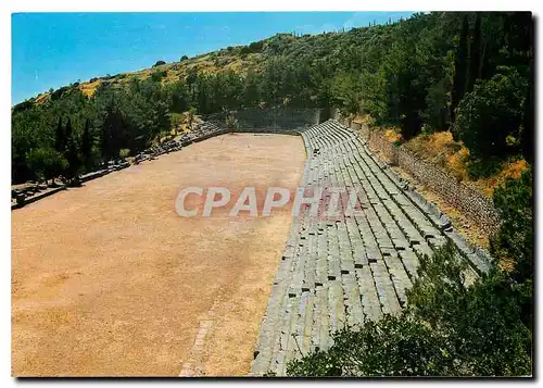 Moderne Karte Delphes Le Stade