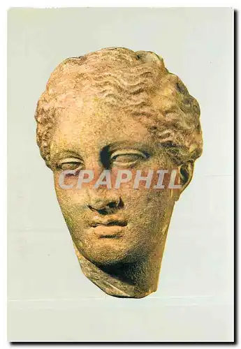 Cartes postales moderne Athenes Musee Nat Archeologique Tete de statue de la goddess Hegeia