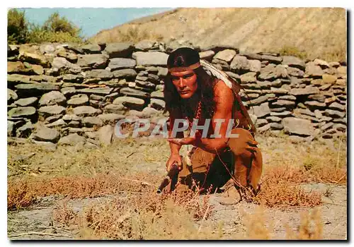 Cartes postales moderne Dan Martin Trotz des Kampfgerttimmels ist Unkas das Vorgehen seines Feindes Magua nicht entgange