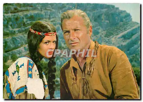 Moderne Karte Lex Barker und Marie Versini