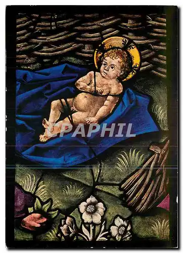 Cartes postales moderne Geburt Christi Peter Hemmel von Andiou am 1493