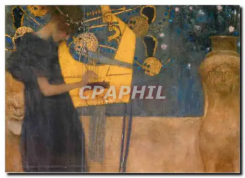 Cartes postales moderne Gustav Klimt 1862 1918 Die Musik