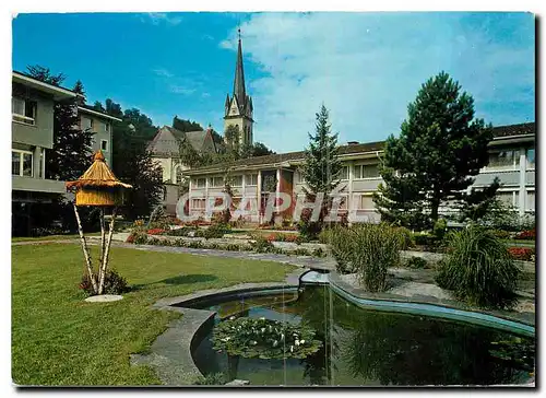 Cartes postales moderne Kneipp Kurhaus Dussnang TG Parkanlage